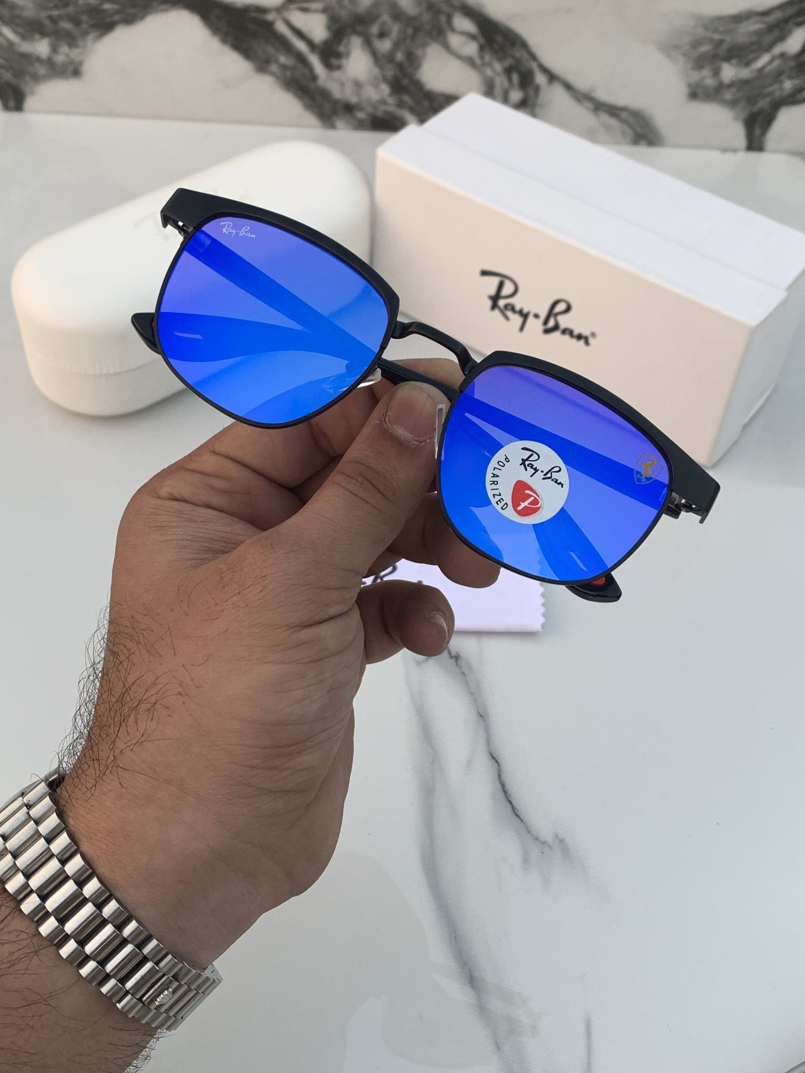 Branded RB 03 Mercury Sunglasses (With Original Kit)