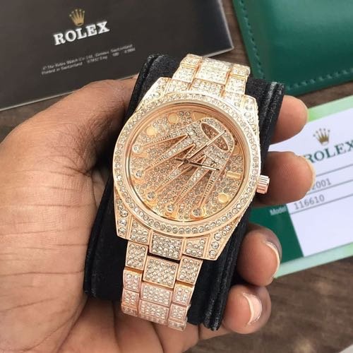ROLEX DIAMOND EDITION PRIMIUM QUILTY (DAIL LOGO WORKING)