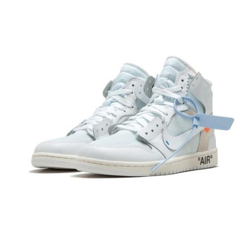 Jordan Off-White x Air Jordan 1 Retro High OG 'White' 2018
