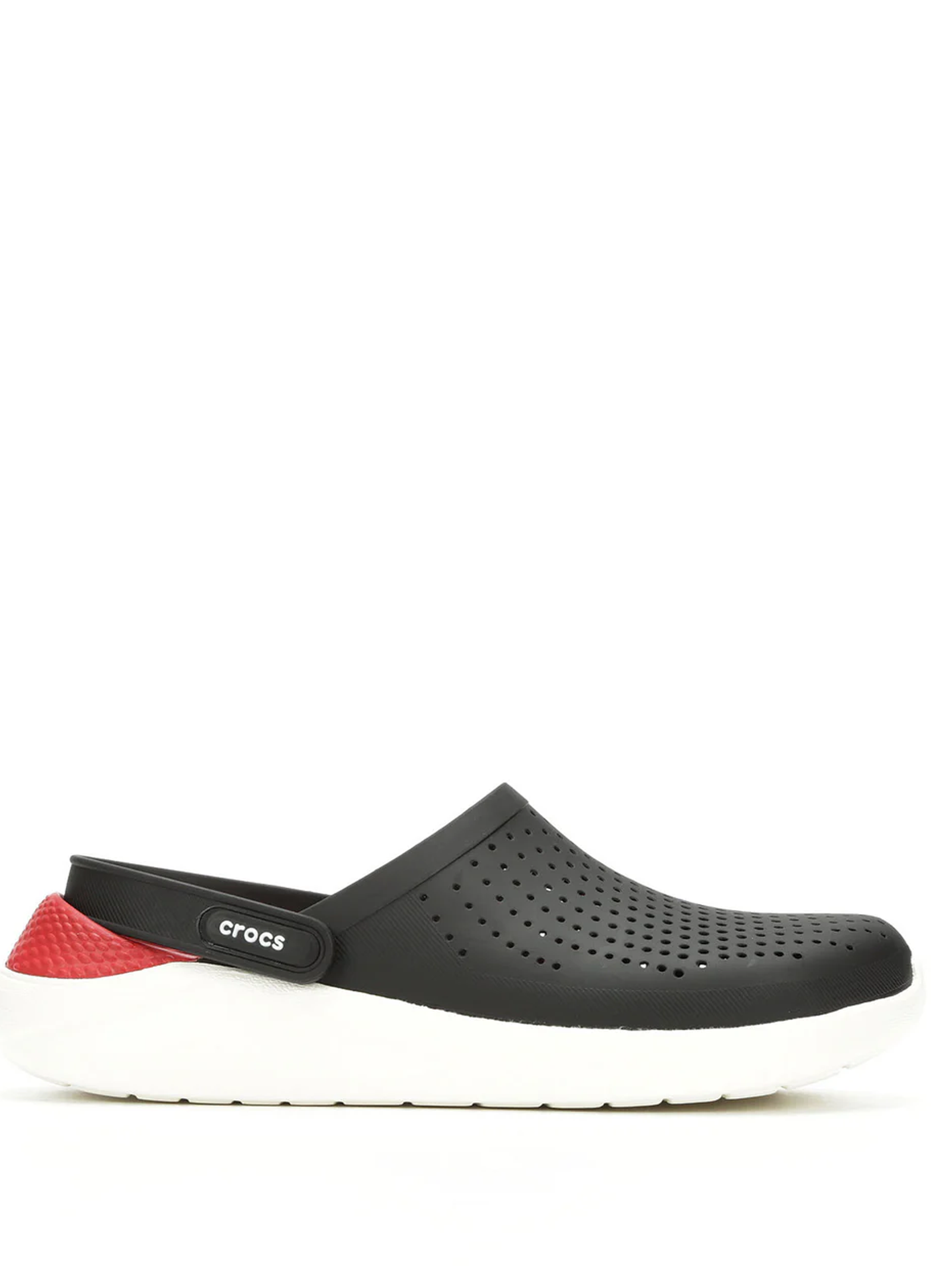 CROCS LITERIDE BLACK-RED TOP QUALITY