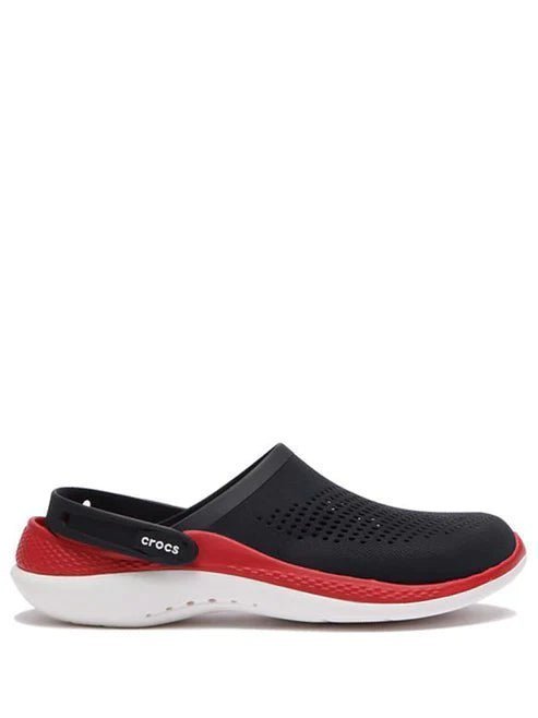 CROCS LITERIDE 360 BLACK-RED TOP QUALITY