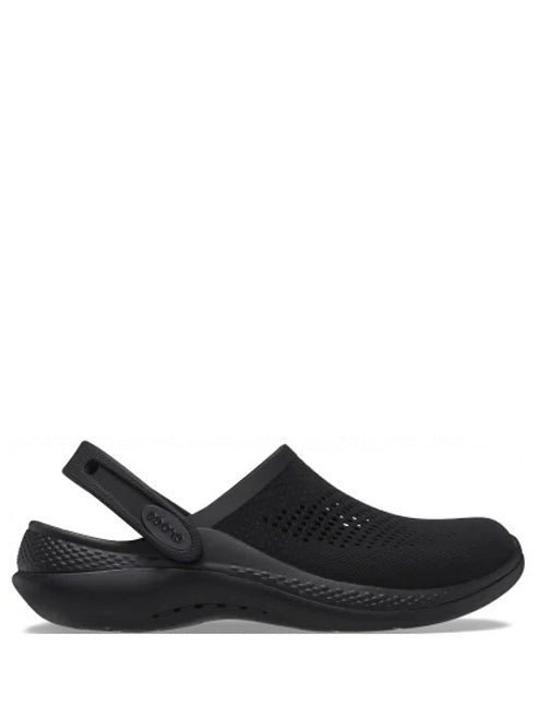 CROCS LITERIDE 360 FULL BLACK TOP QUALITY